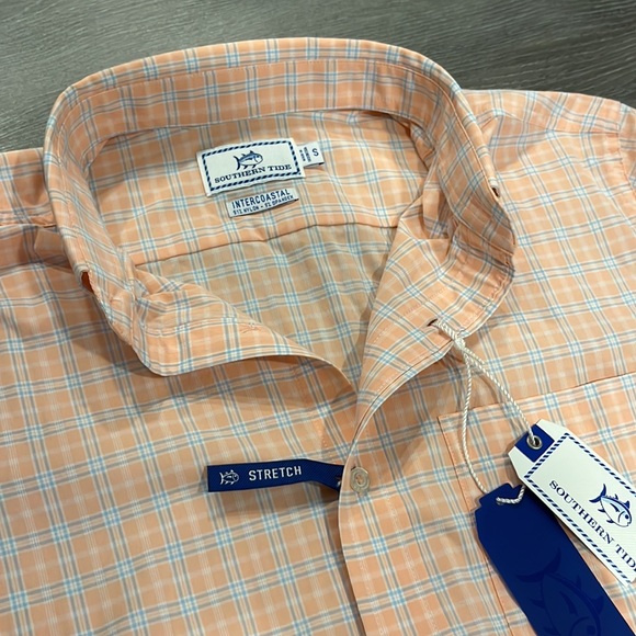 Southern Tide Mens Intercoastal Sportshirt UPF protection- New With Tags - Picture 2 of 6
